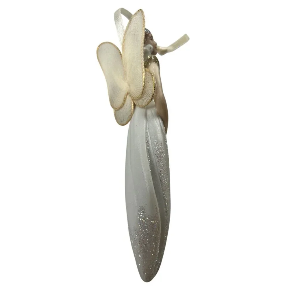 Hallmark 2001 Snow Blossom Keepsake Ornament Sculpted‎ By Patricia Andrews